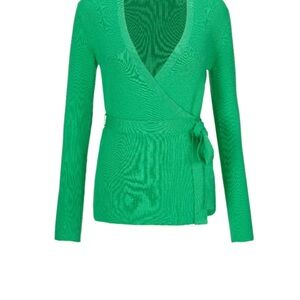 Cabi Green Cocktail Cardigan. Never worn.
